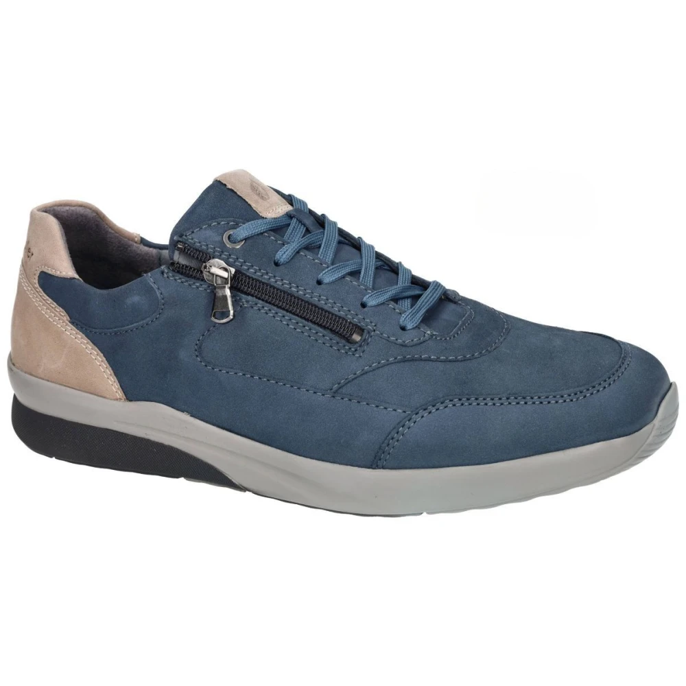 Waldläufer 654001 K-Fabian Heren Schoenen Blauw