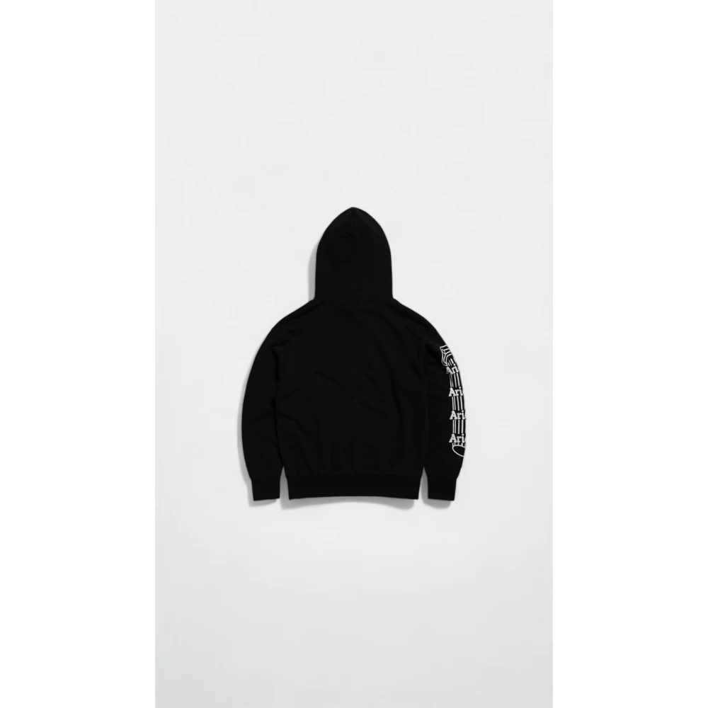 Aries Luxe Kolom Hoodie Black Heren