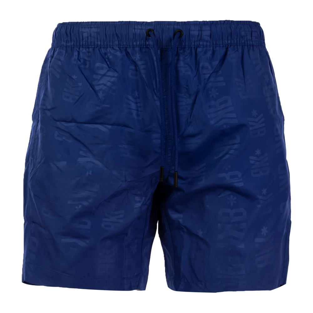 Bikkembergs Heren Boxer Zwemkleding Clematis Blauw Blue Heren