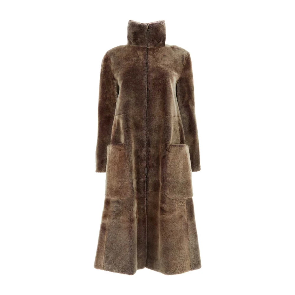 Jackets > Faux Fur & Shearling Jackets - - Giorgio Armani - Modalova