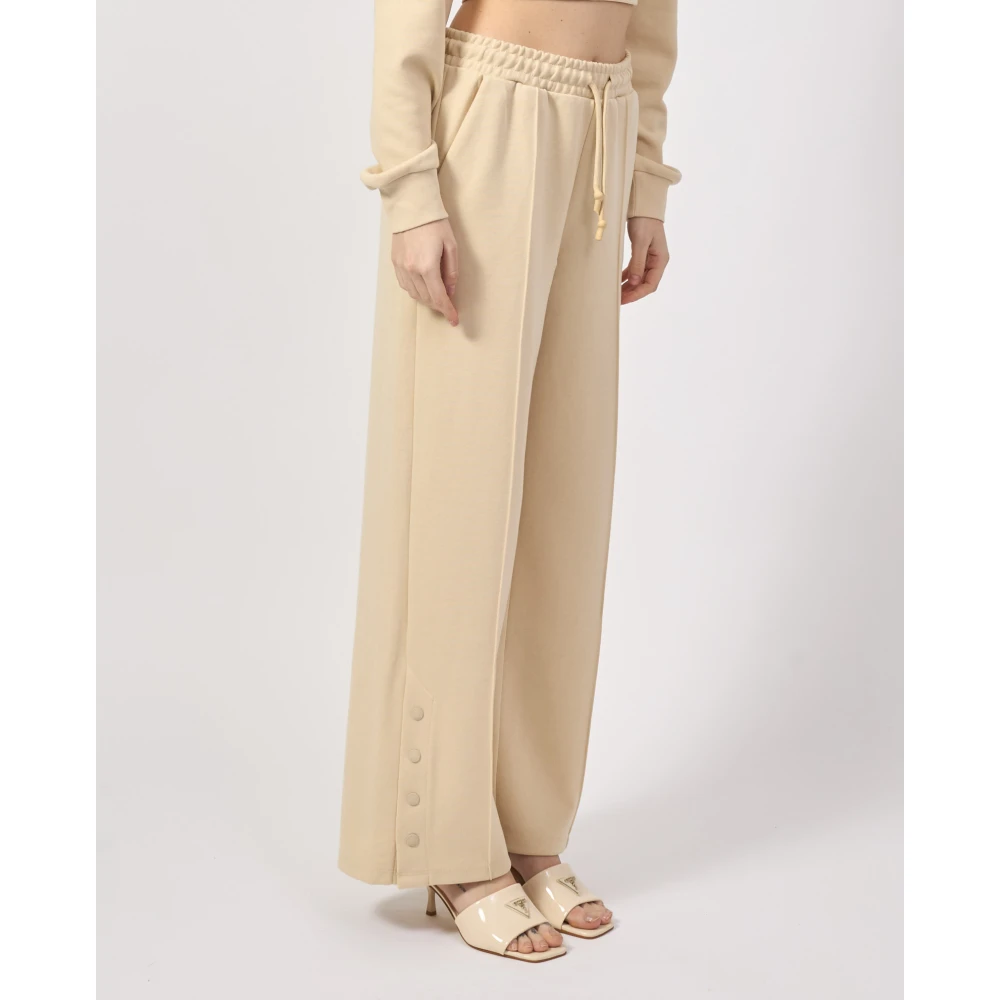 PATRIZIA PEPE Beige Urban Style Broek Beige Dames
