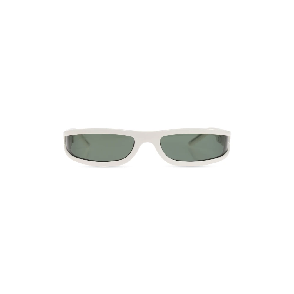 Rick Owens Unisex White Gethshades Sunglasses