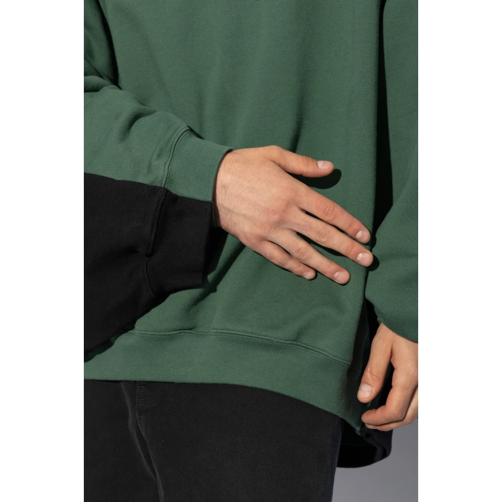 Vetements Dubbele hoodie Green Heren