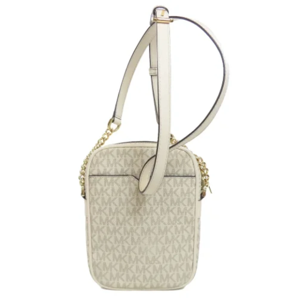 Michael Kors Pre-owned Plastic shoulder-bags White Dames