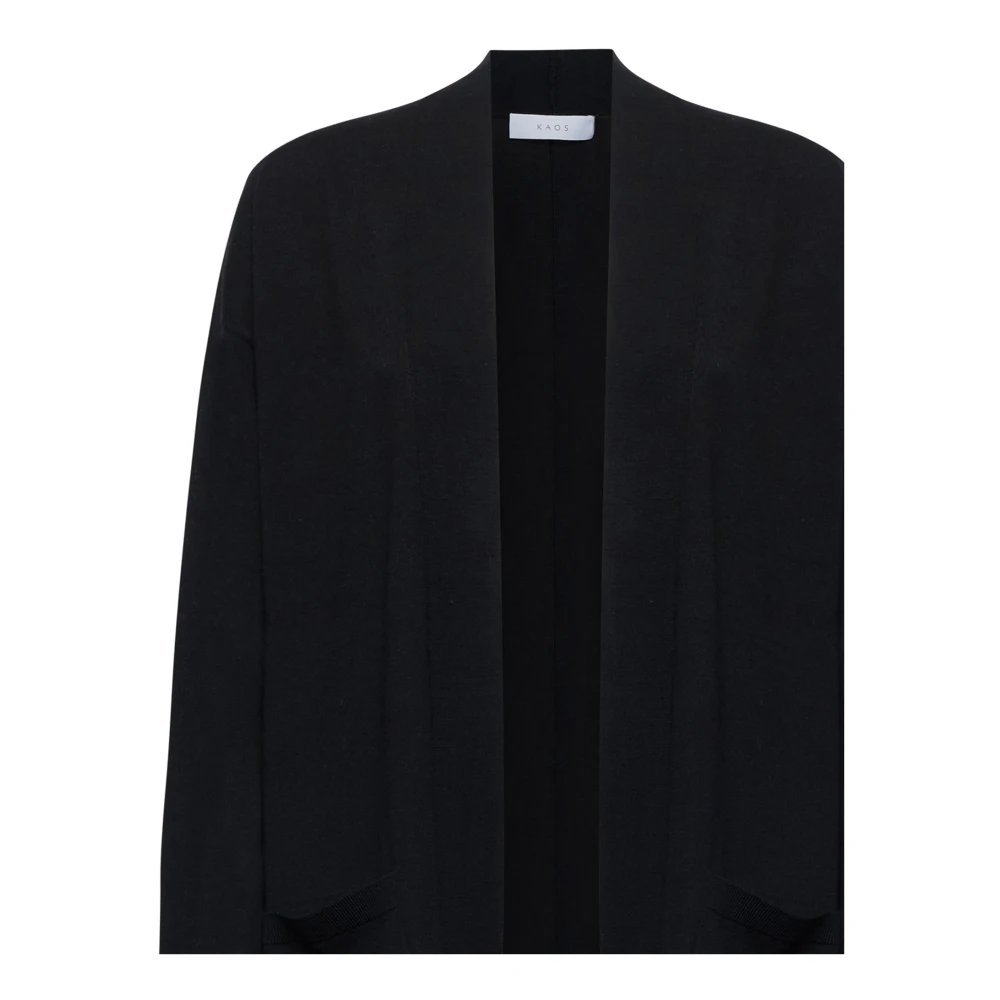 Kaos Zwarte Sweaters Collectie Black Dames