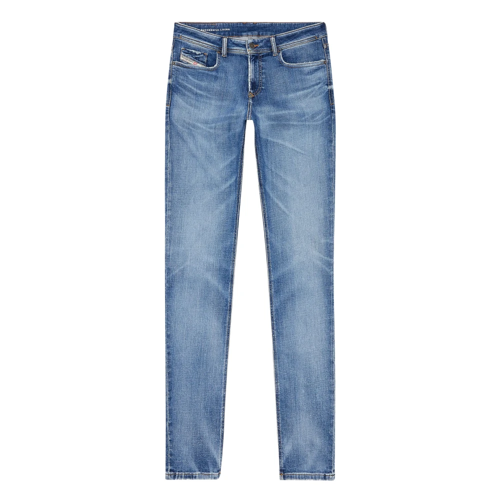 Diesel Men's Blue Classic Denim Jeans For Everyday Wear