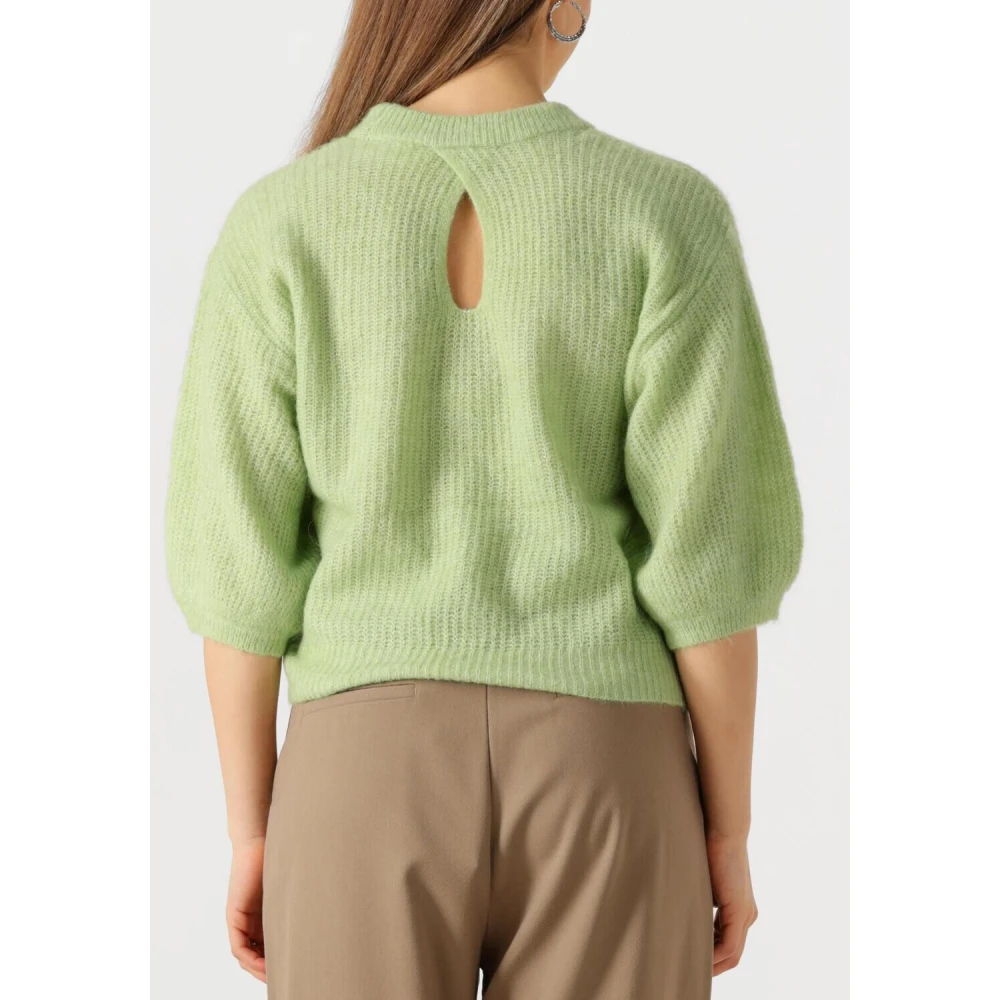 moss copenhagen Groene Pullover voor Stijlvol Comfort Green Dames