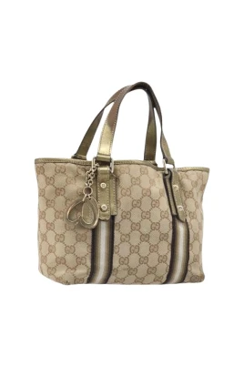 Pre-owned Vintage GG Canvas Hand Bag