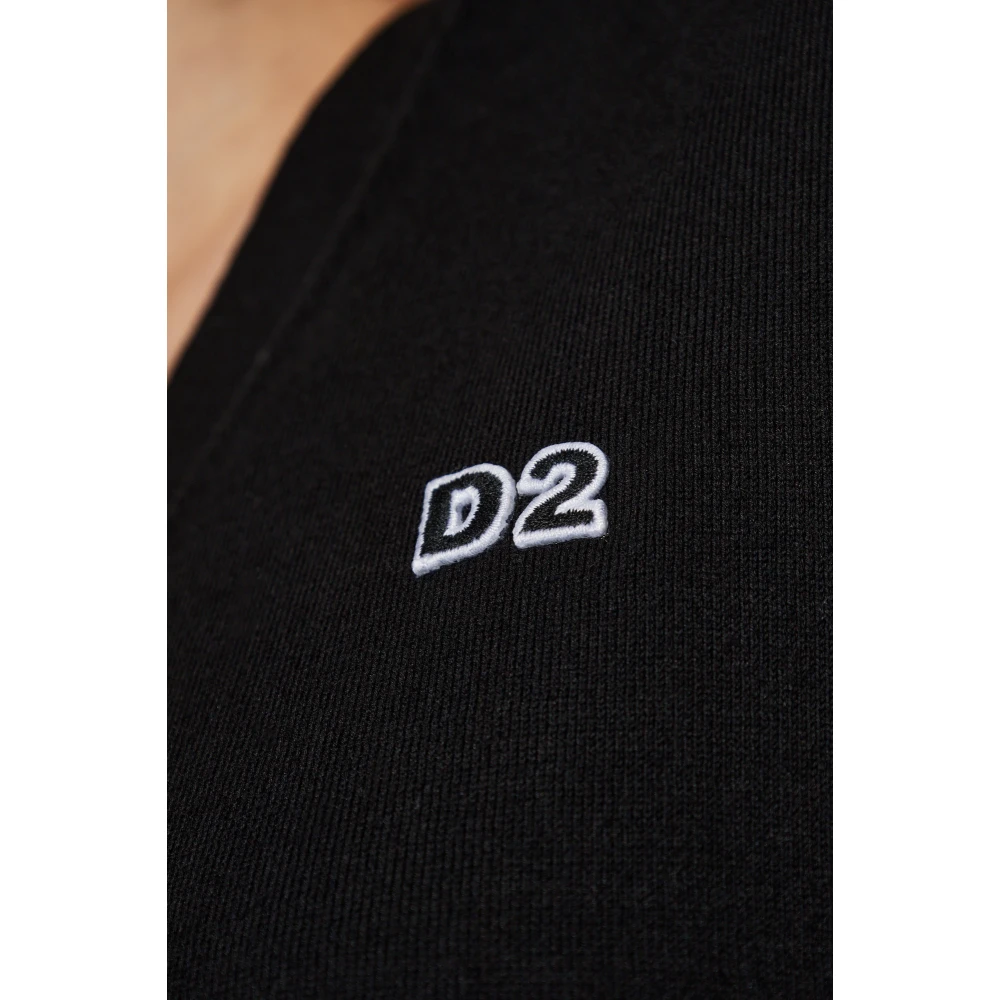 Dsquared2 Knoop-up Cardigan Black Dames