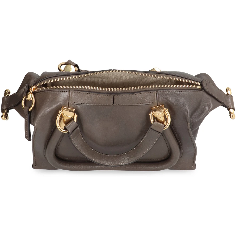 Chloé Kleine Leren Schoudertas Brown Dames