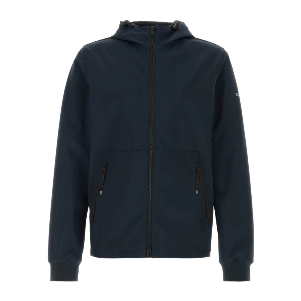 Woolrich Men's Blue Tech Softshell Jacket