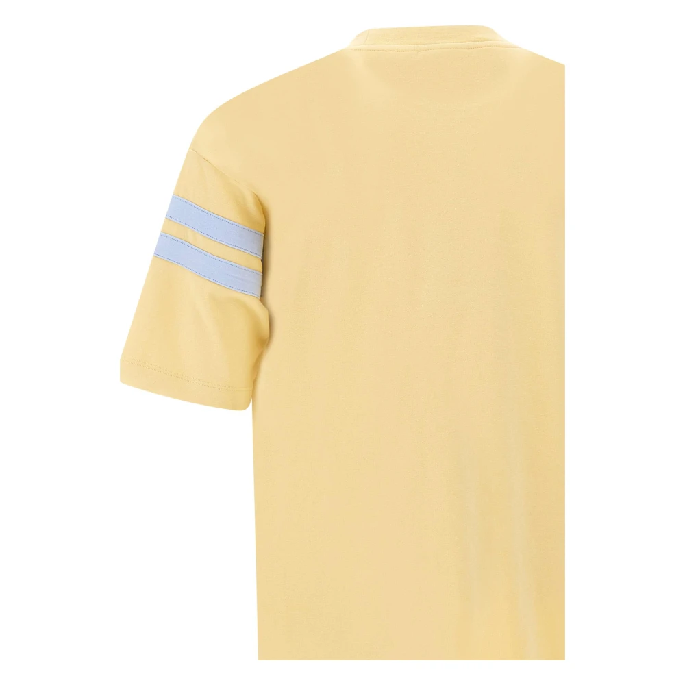 Drole de Monsieur Gele T-shirts en Polos Yellow Heren