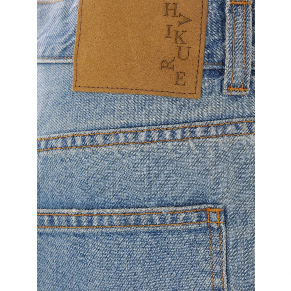 Haikure Winona Straight Leg Jeans Blue Dames