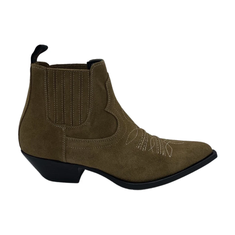 Sonora Cowboy Boots Brown, Dam