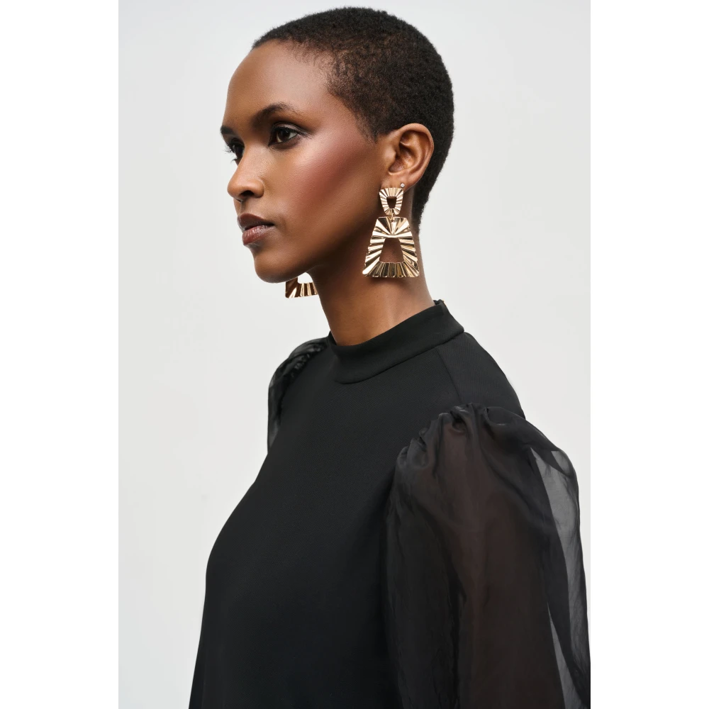 Joseph Ribkoff Elegante Tuniek Top Black Dames