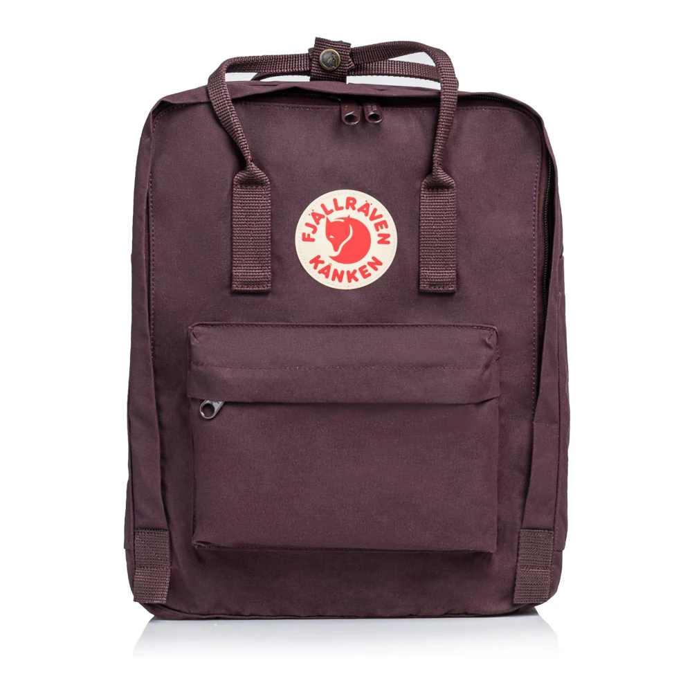 Fjällräven Zwarte Kanken Rugzak Red Unisex