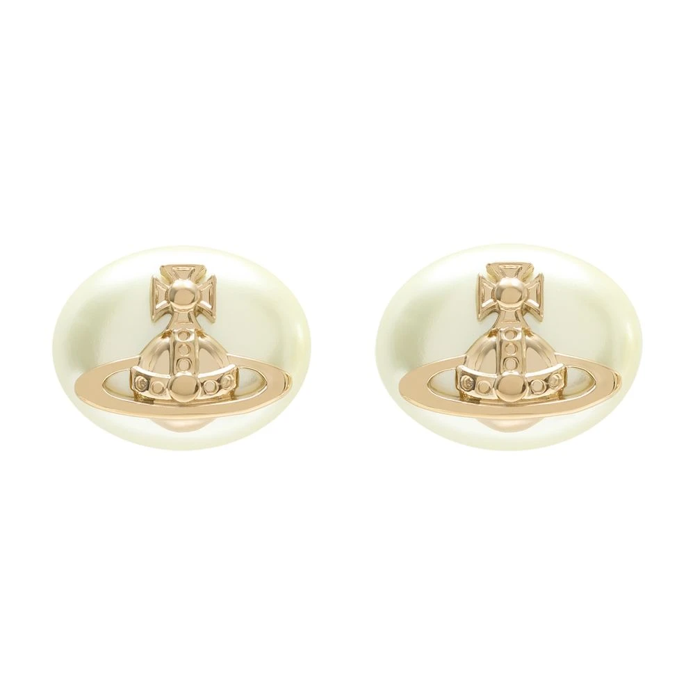 Vivienne Westwood Women's Yellow Lavinia Stud Earrings