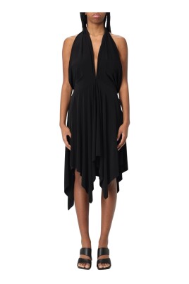 asymmetrical-halter-neck-dress