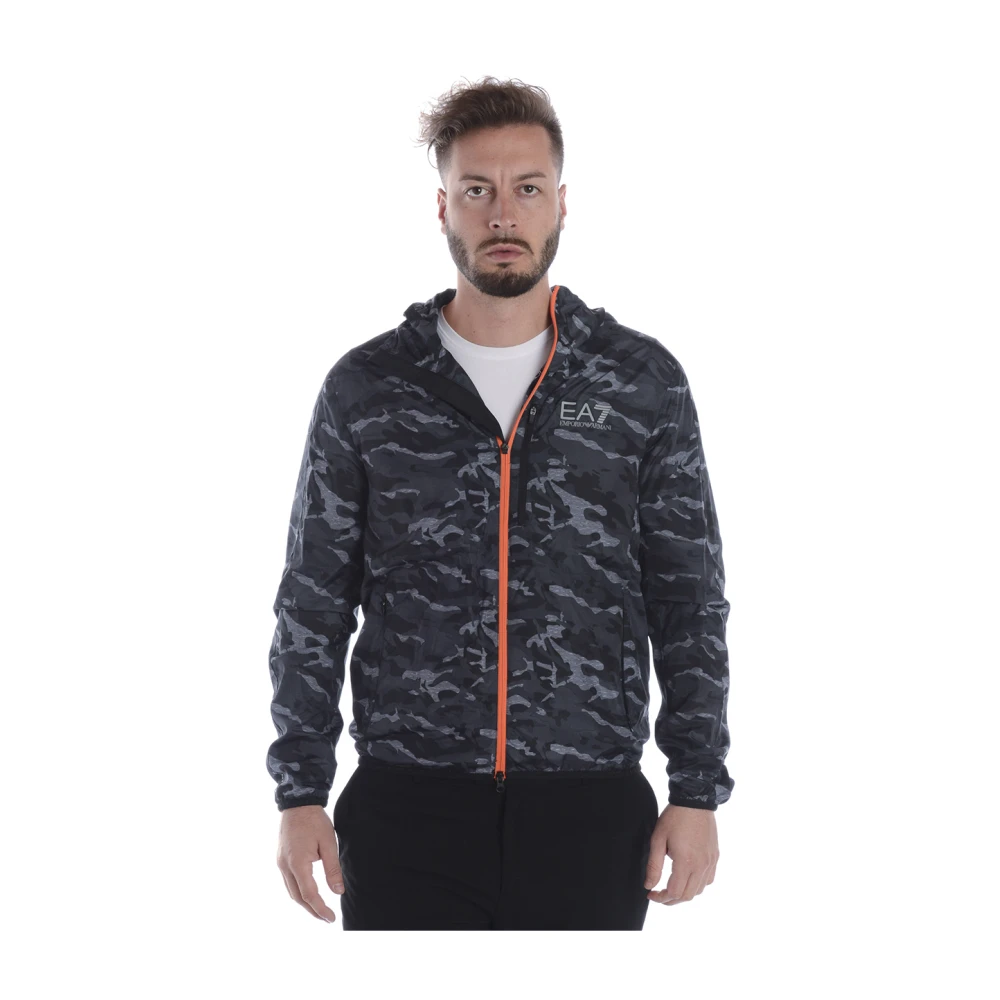 Emporio Armani Ea7 Herren Multicolor Jacken, Mehrfarbig, Sgröße: