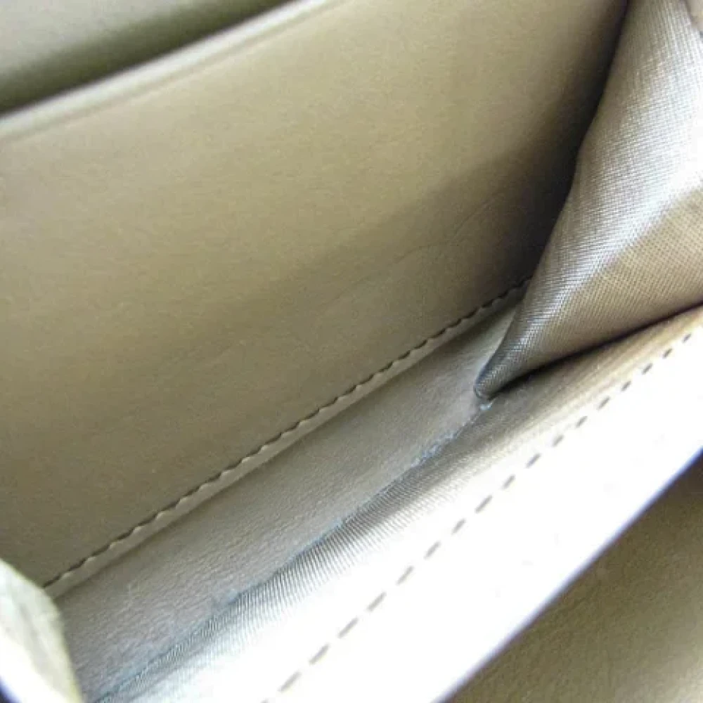 Prada Vintage Pre-owned Leather wallets Brown Dames