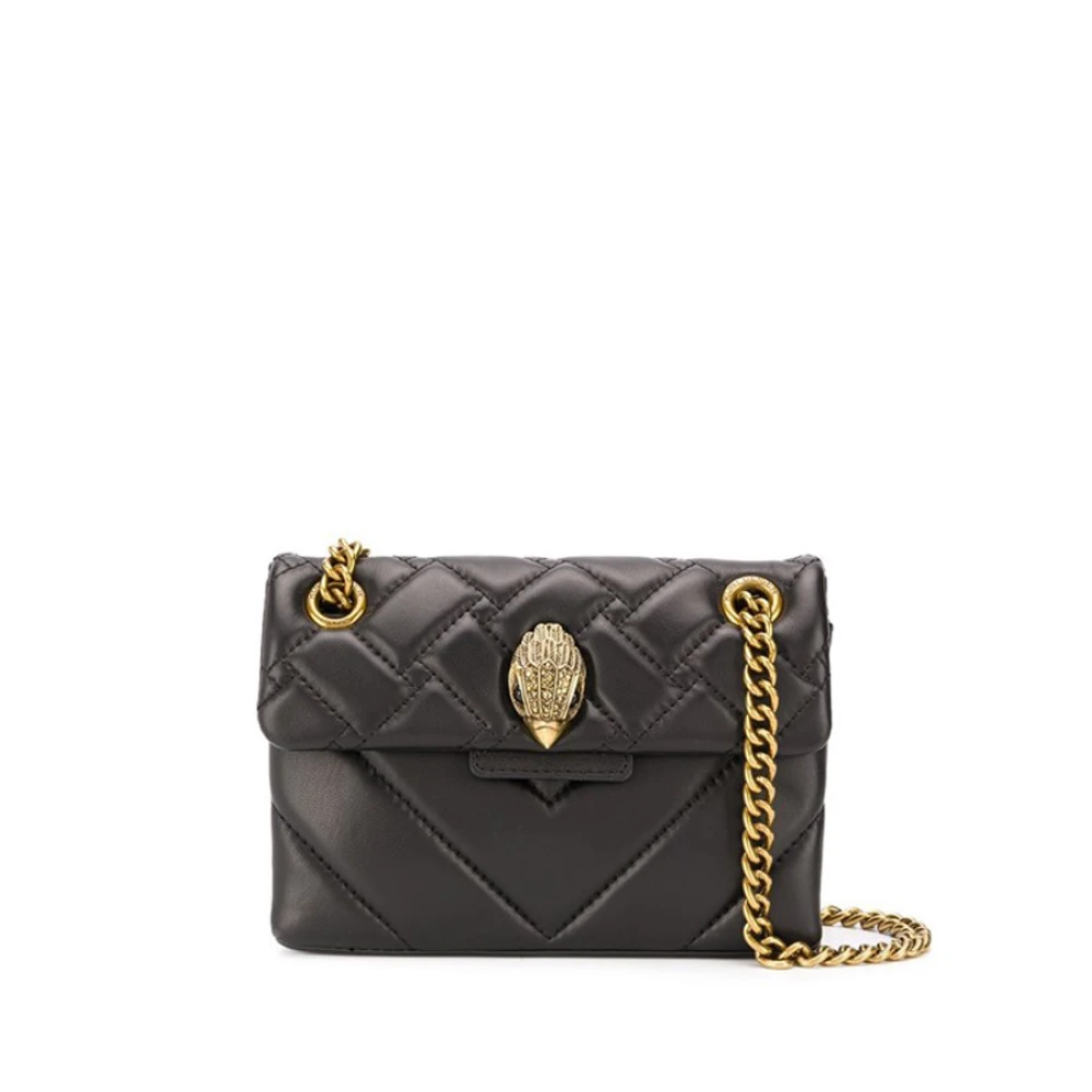 Kurt Geiger Quiltad Crossbody Väska Black, Dam