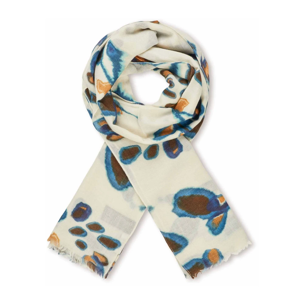Masai Celestial Wollen Sjaal Multicolor Dames
