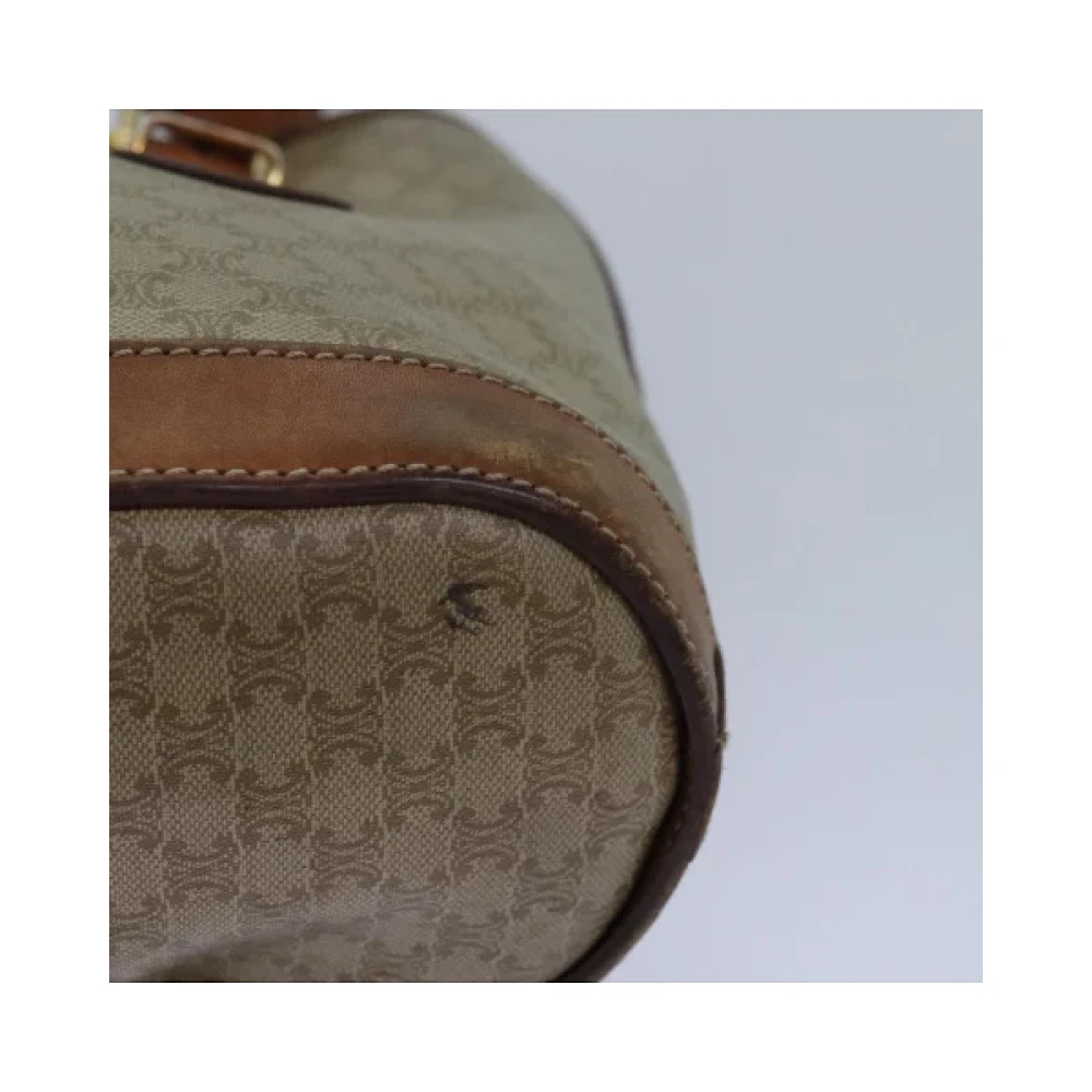 Celine Vintage Pre-owned Canvas celine-bags Beige Dames