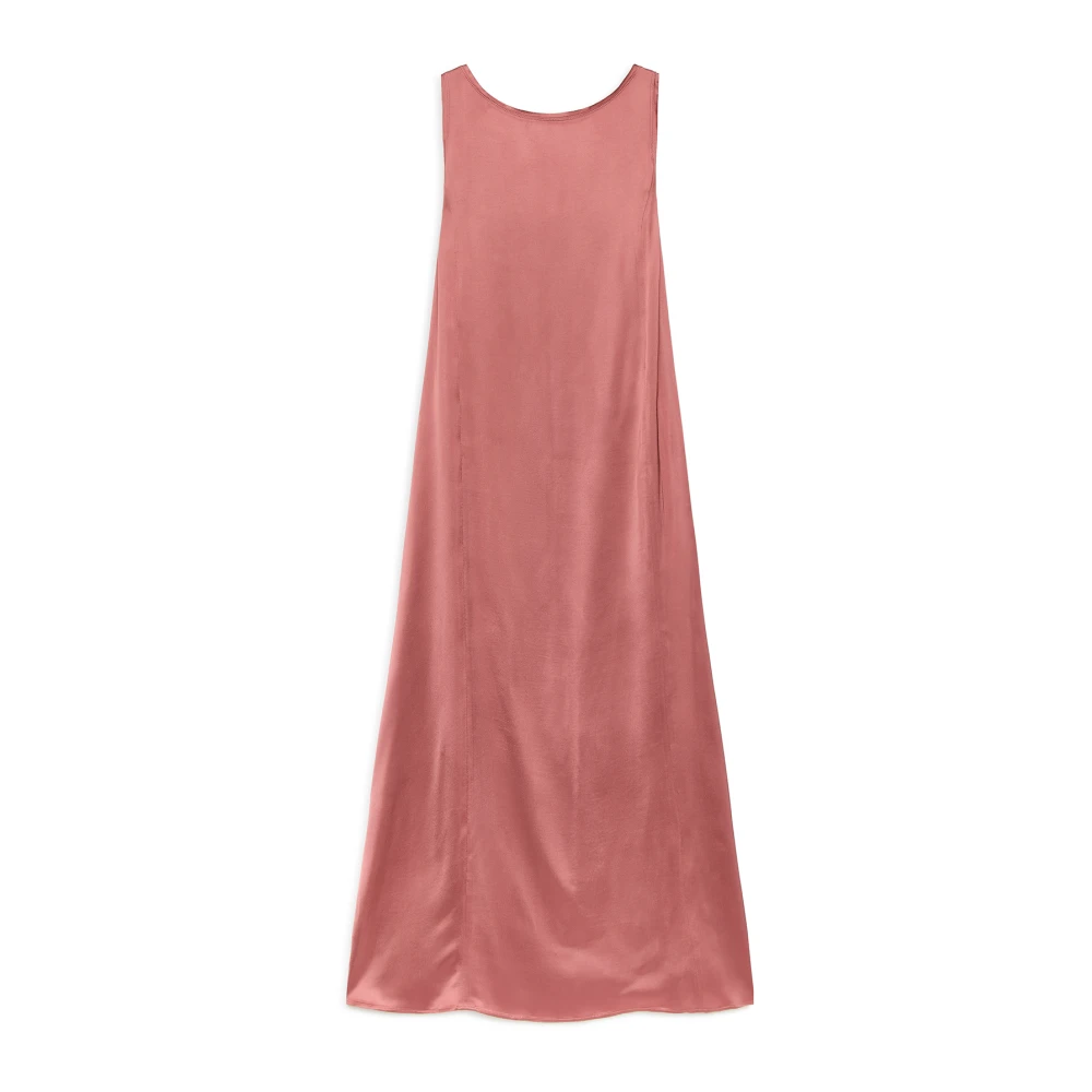 Maliparmi Glanzende Cady Jurk Black Dames
