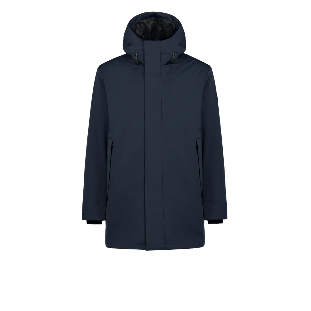 People of Shibuya Hooded technische jas met Primaloft-isolatie Blue Heren