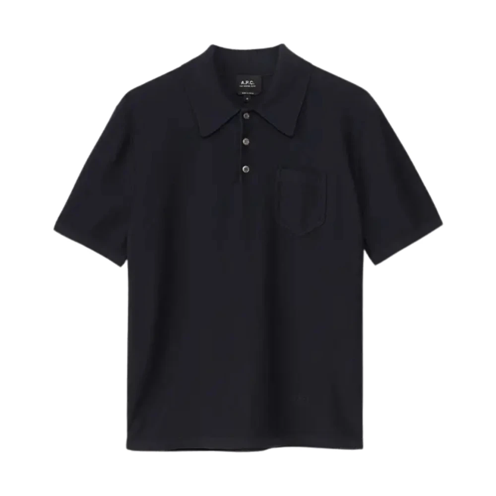 A.p.c. Uomo Blu Top, Xl, New,