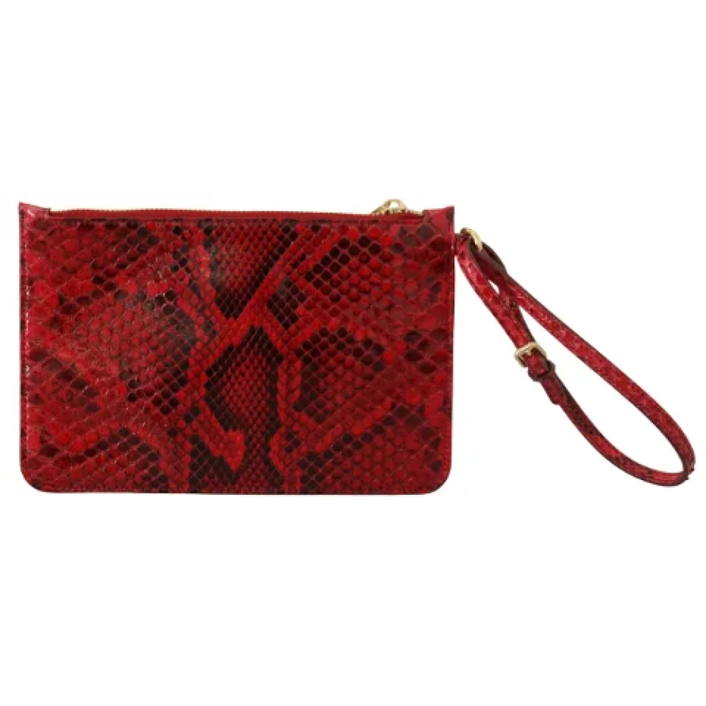 Dolce & Gabbana Pre-owned Fabric clutches Red Dames