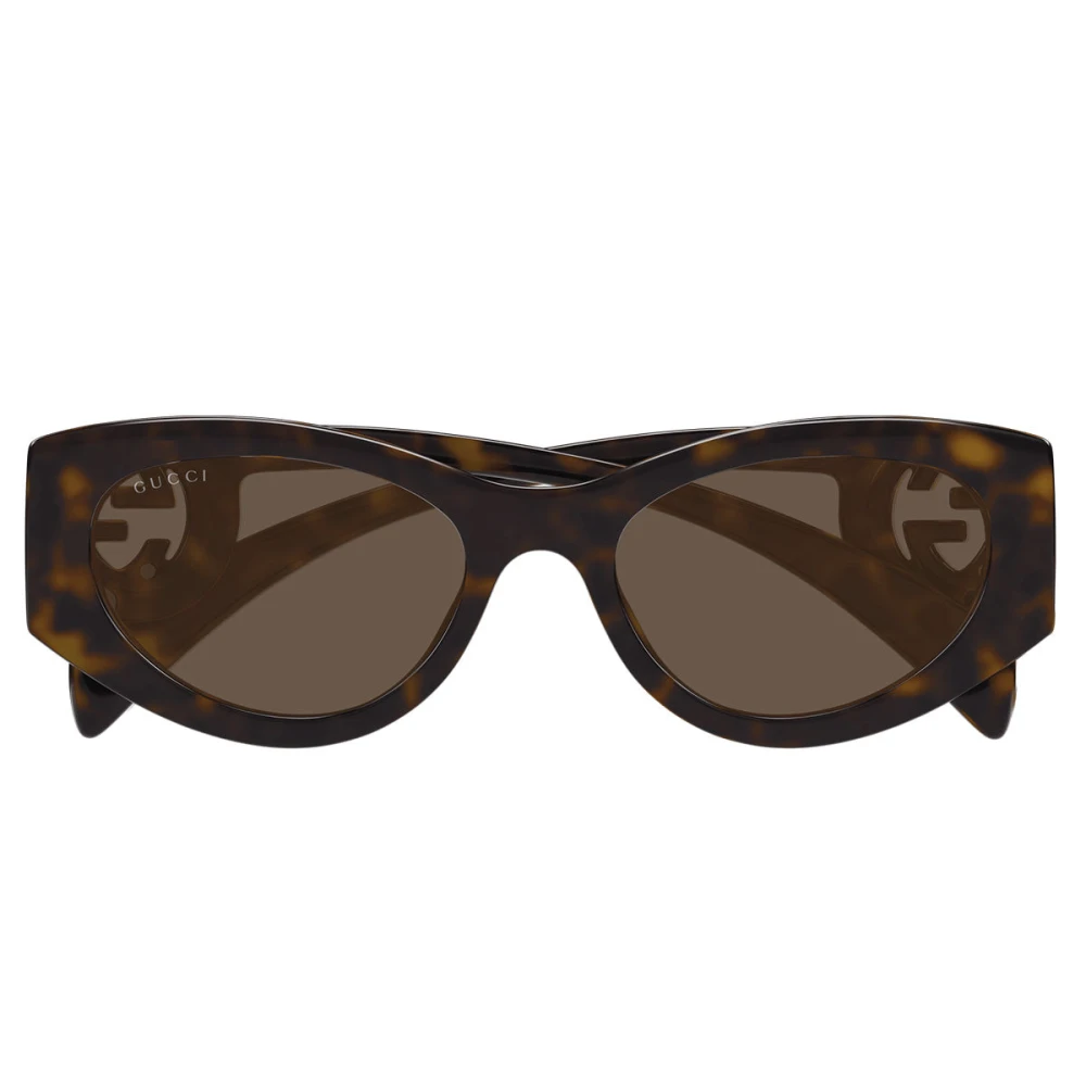 Gucci Women's Brown Sunglasses, 54 Mm, Gg1691s Rectangular Sunglasses