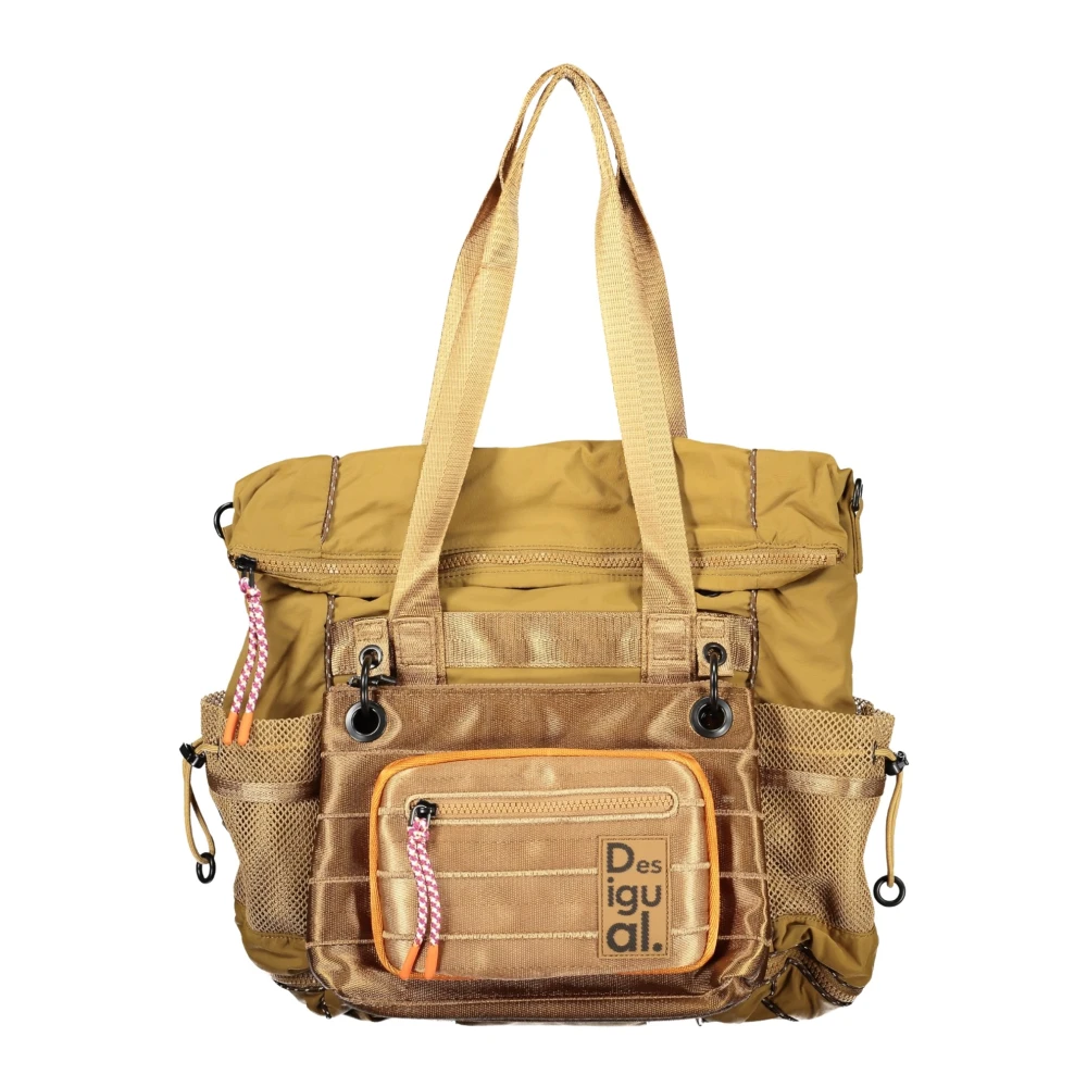 Desigual Lunivelle Voyager Bag - Female - Shopping Bags - Beige - One Size - Bags - Image 5