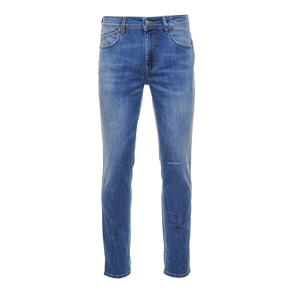 Re-Hash Men's Blue Slim Fit Jeans, W33, Rubens Slim-Fit Jeans