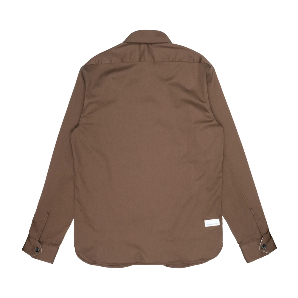 Nine In The Morning Japanse gabardine jas overhemd Brown Heren