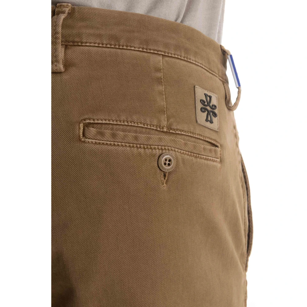Jacob Cohën Luxe 5-Pocket Broeken in Diverse Stoffen Brown Heren