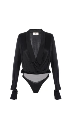Bodysuit i satintyg