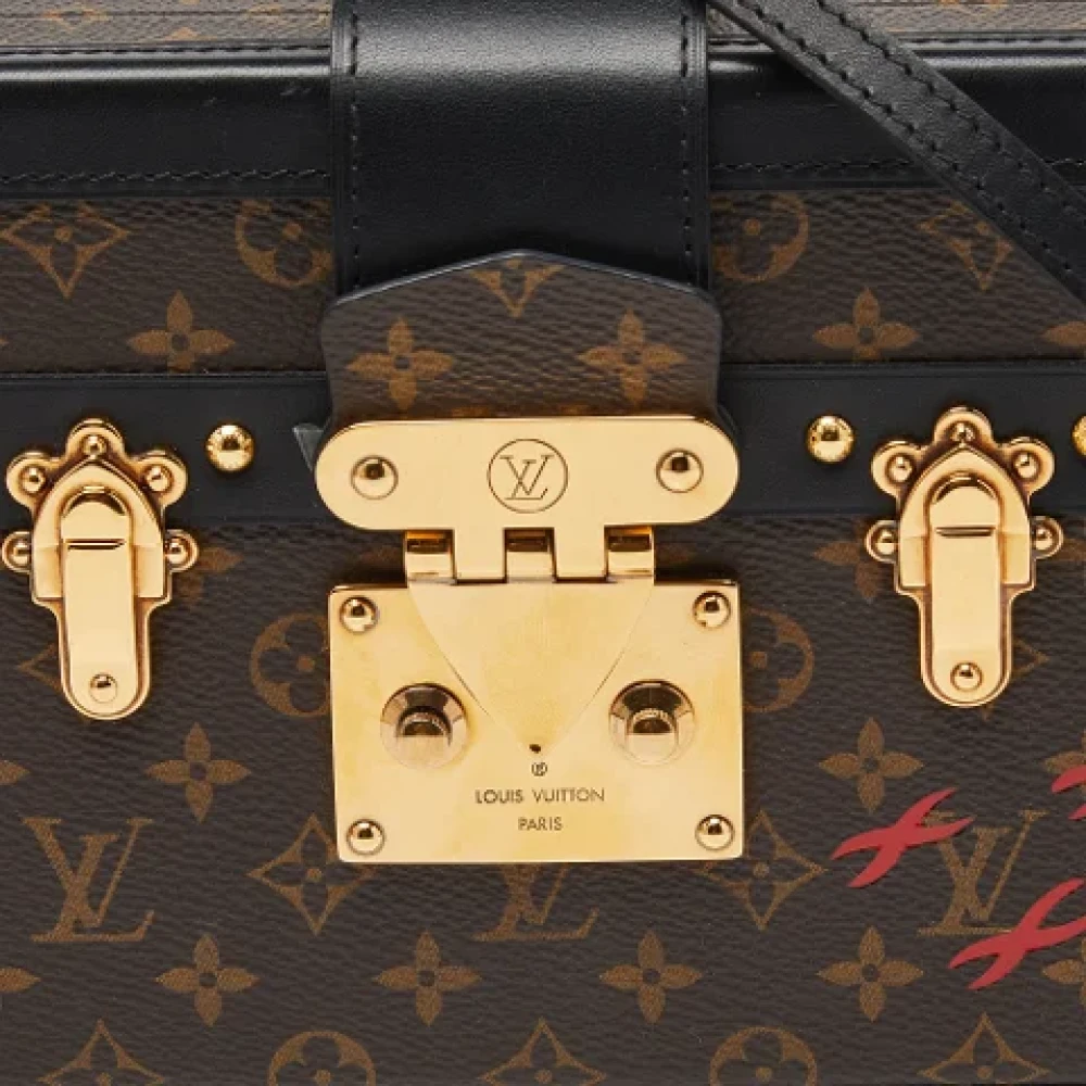 Louis Vuitton Vintage Pre-owned Leather clutches Brown Dames