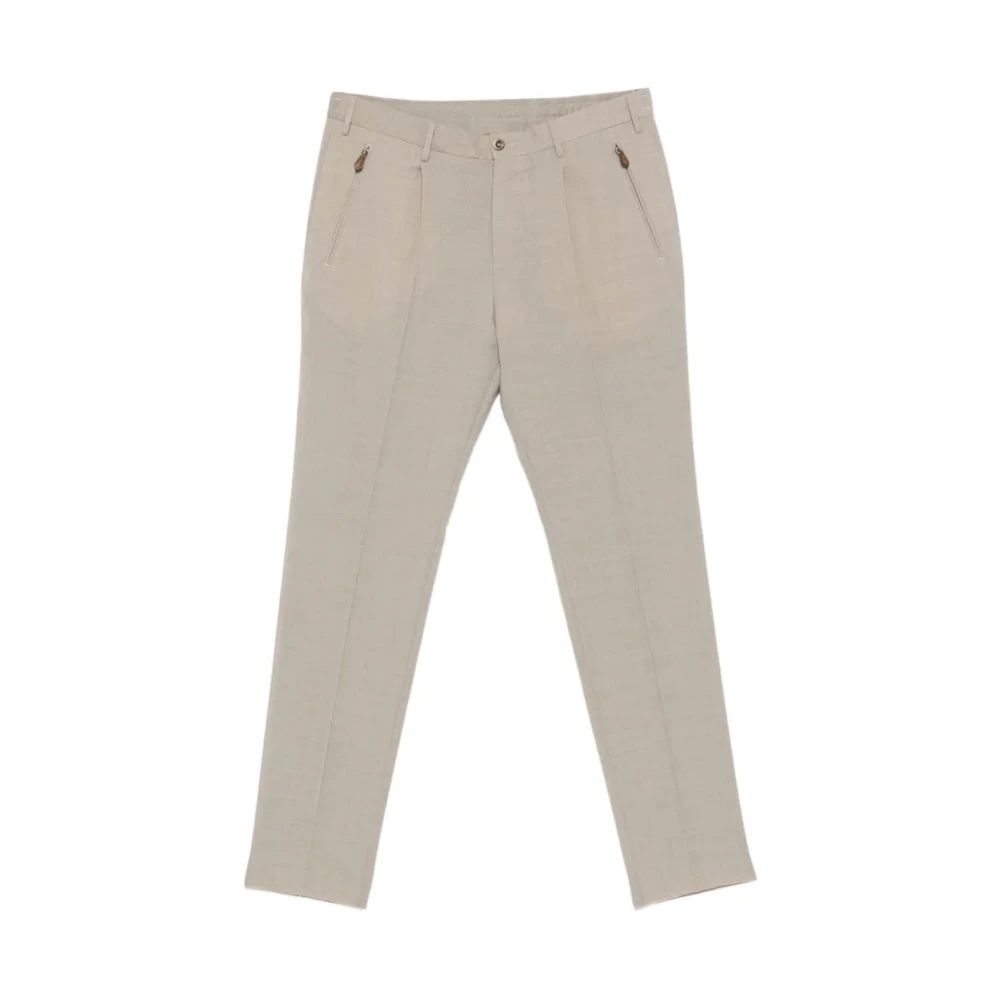 Pt Torino Men's Beige Suit Trousers, 3XL, Pantalone New Berlin