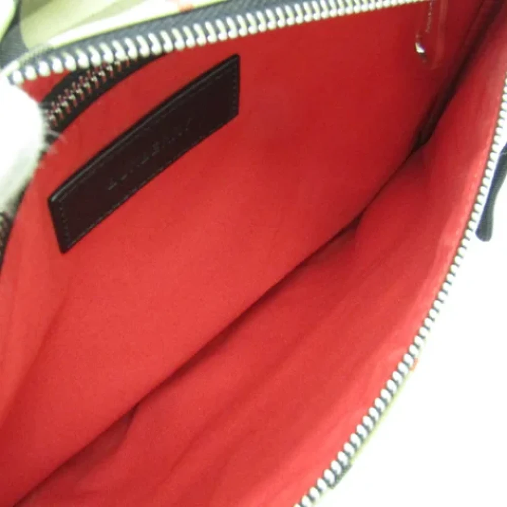 Burberry Vintage Pre-owned Cotton clutches Beige Dames