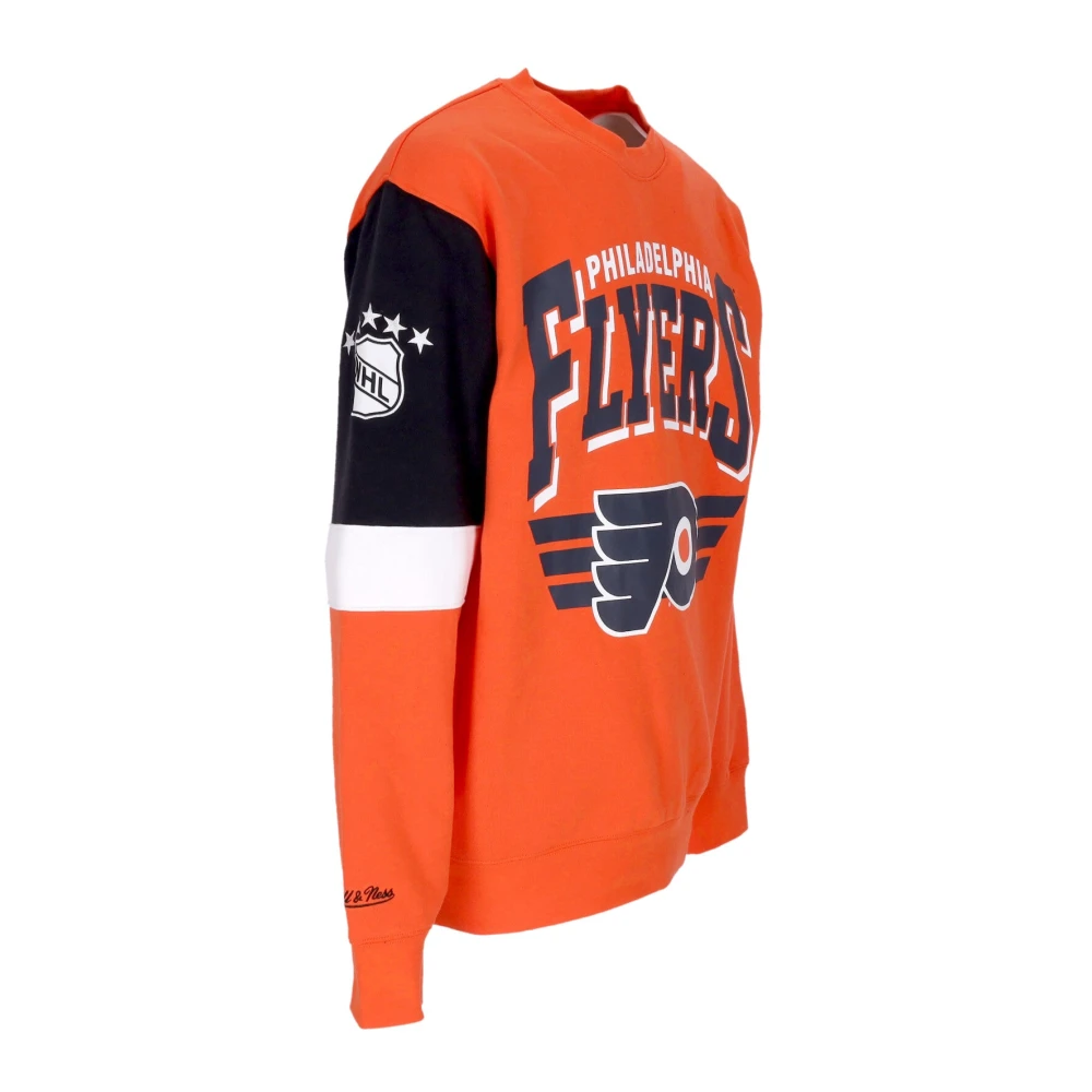 Mitchell & Ness NHL All Over Crew Sweatshirt Multicolor Heren