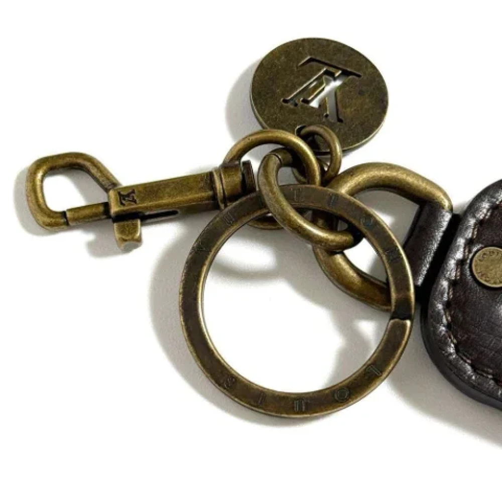 Louis Vuitton Vintage Pre-owned Leather key-holders Brown Unisex