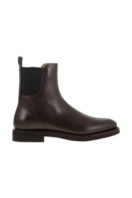Chelsea Boots i matt kalvskinn