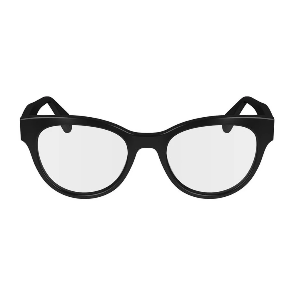 Lanvin Zwarte Acetaatframe Bril Black Dames
