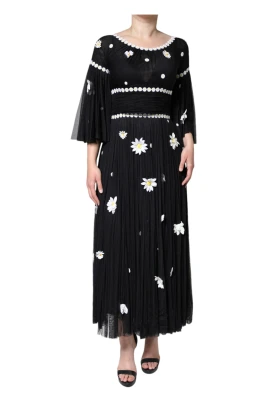 Silk Daisy A-linjeformad Lång Maxiklänning