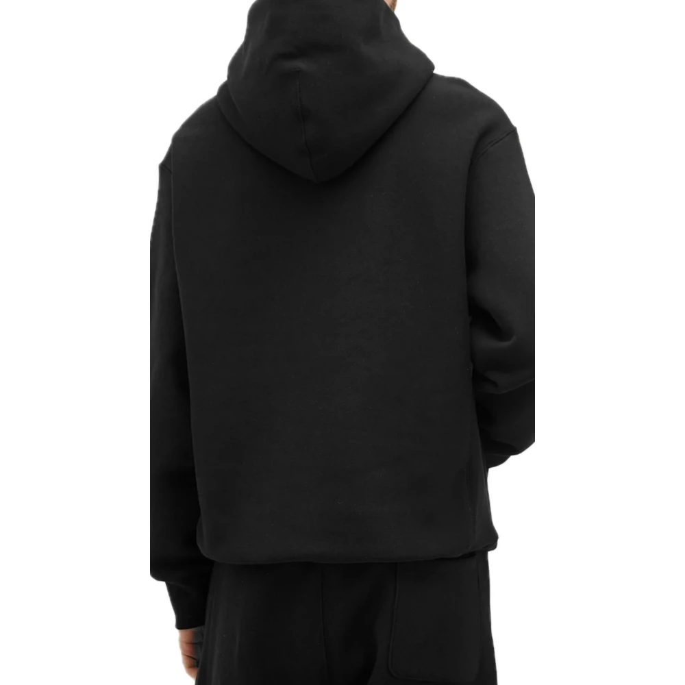 Champion Geborstelde Fleece Hoodie Black Heren