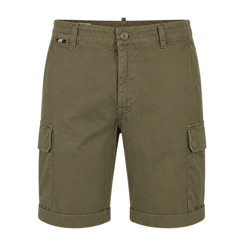 Mason's Hombre Verde Pantalones Cortos, Talla: 4XL
