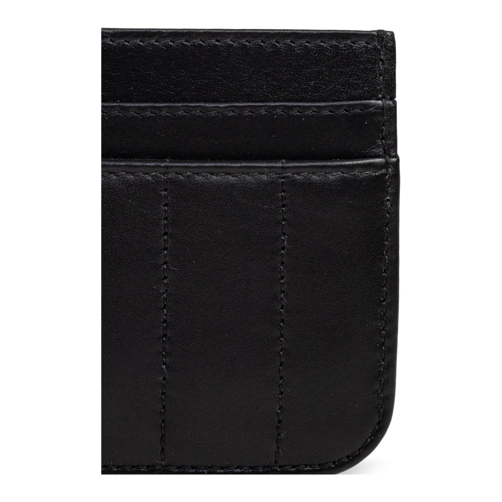 Balenciaga Leren Kaarthouder Black Dames