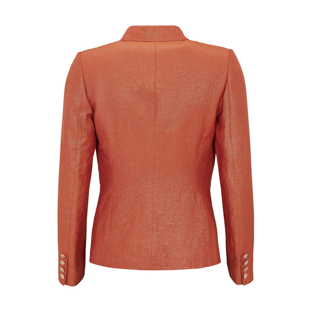 Swing Linnen Lurex Pak Orange Dames