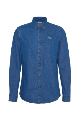 Denim Crest Skjorta med Skräddad Passform